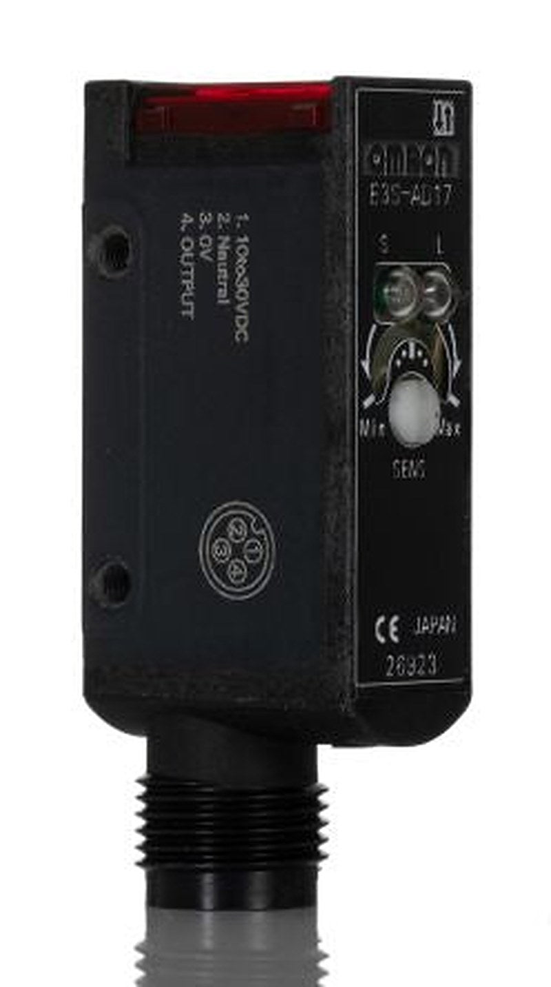 Omron Diffuse Photoelectric Sensor, Block Sensor