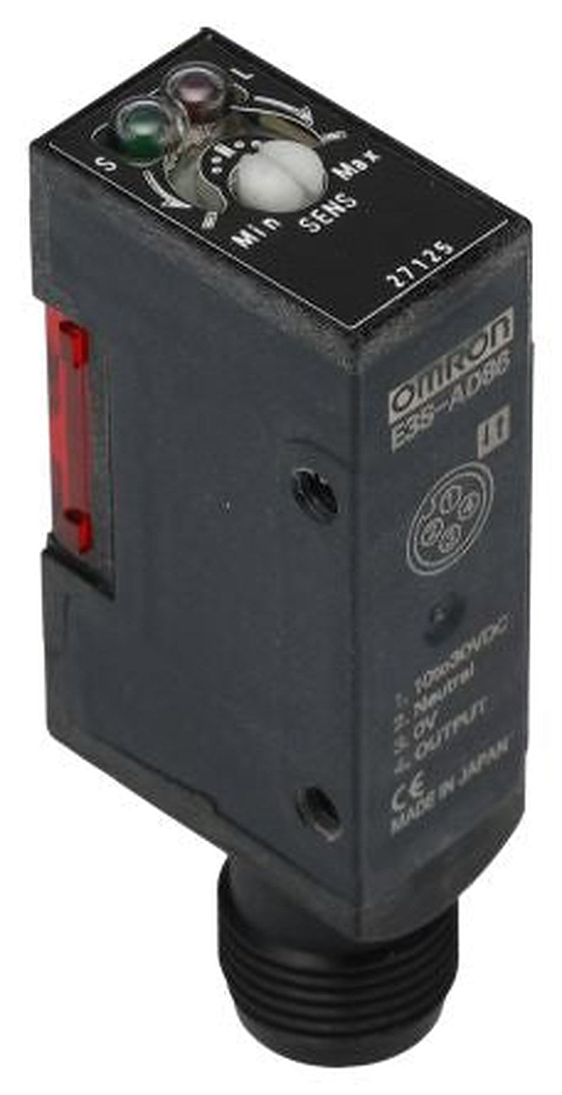 Omron Diffuse Photoelectric Sensor, Block Sensor