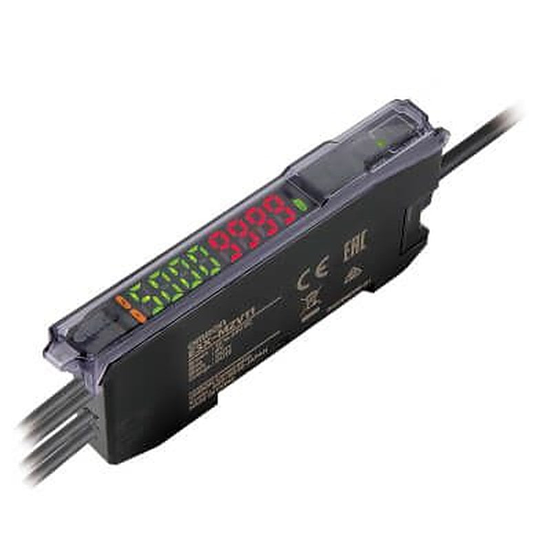 Omron Fibre Amplifier 3 μm, NPN Output, 720 mW Wire, IP50 24 V