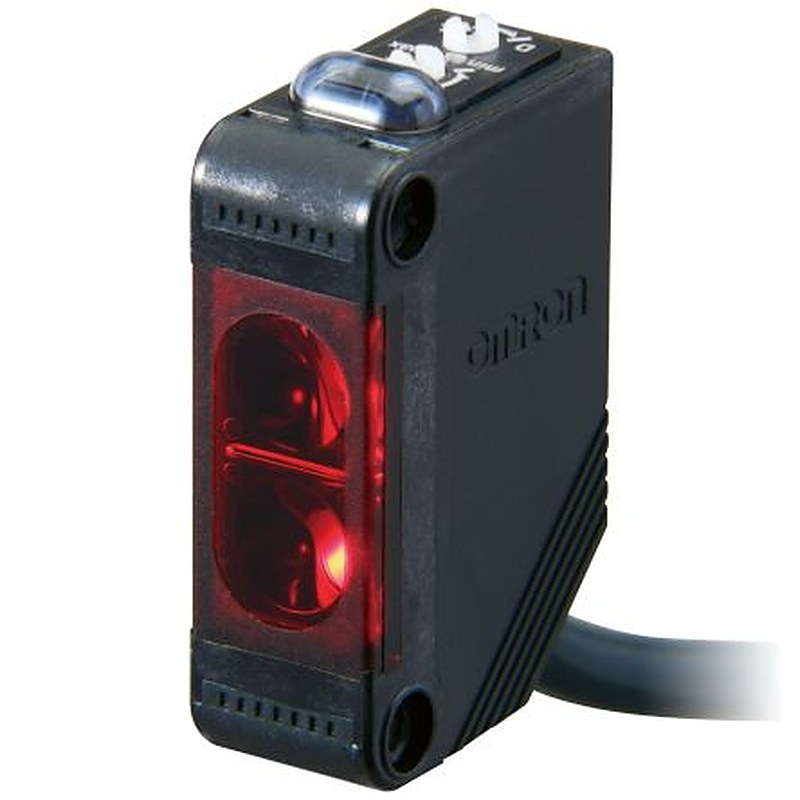 Omron Retroreflective Photoelectric Sensor, Rectangular Sensor