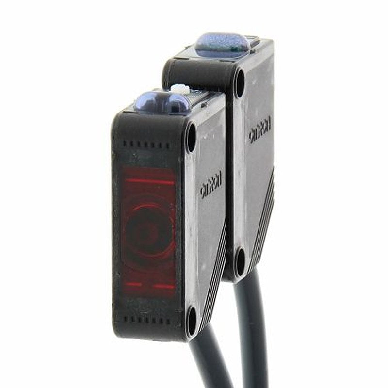 Omron Through Beam Photoelectric Sensor, Rectangular Sensor