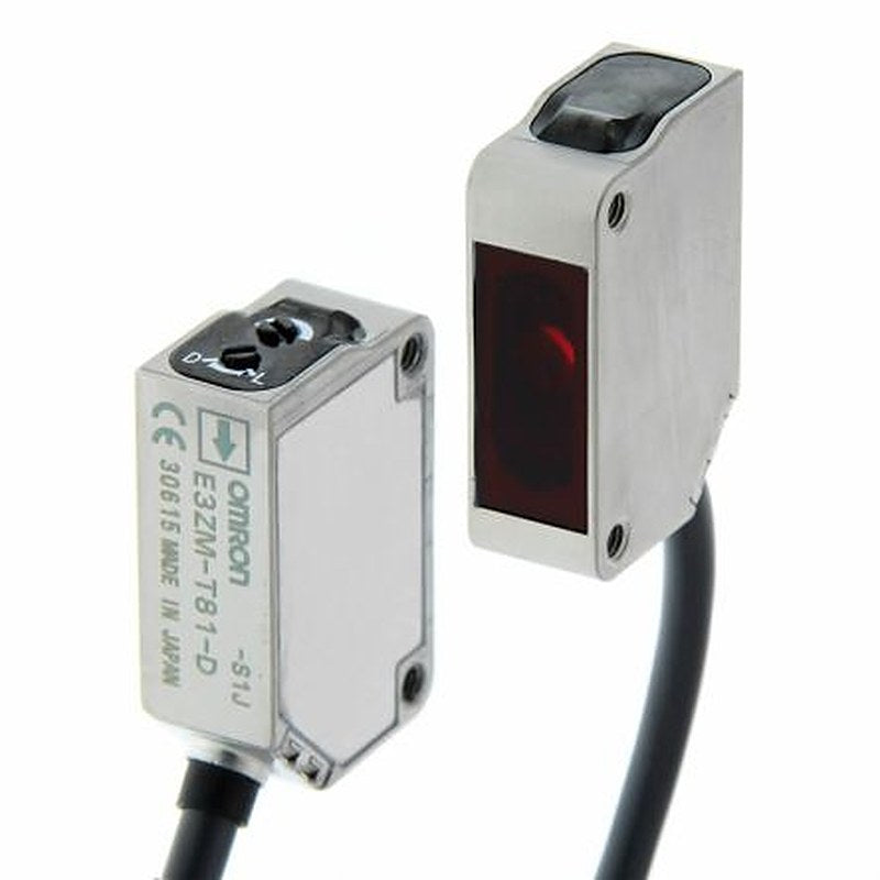 Omron Through Beam Photoelectric Sensor, Rectangular Sensor