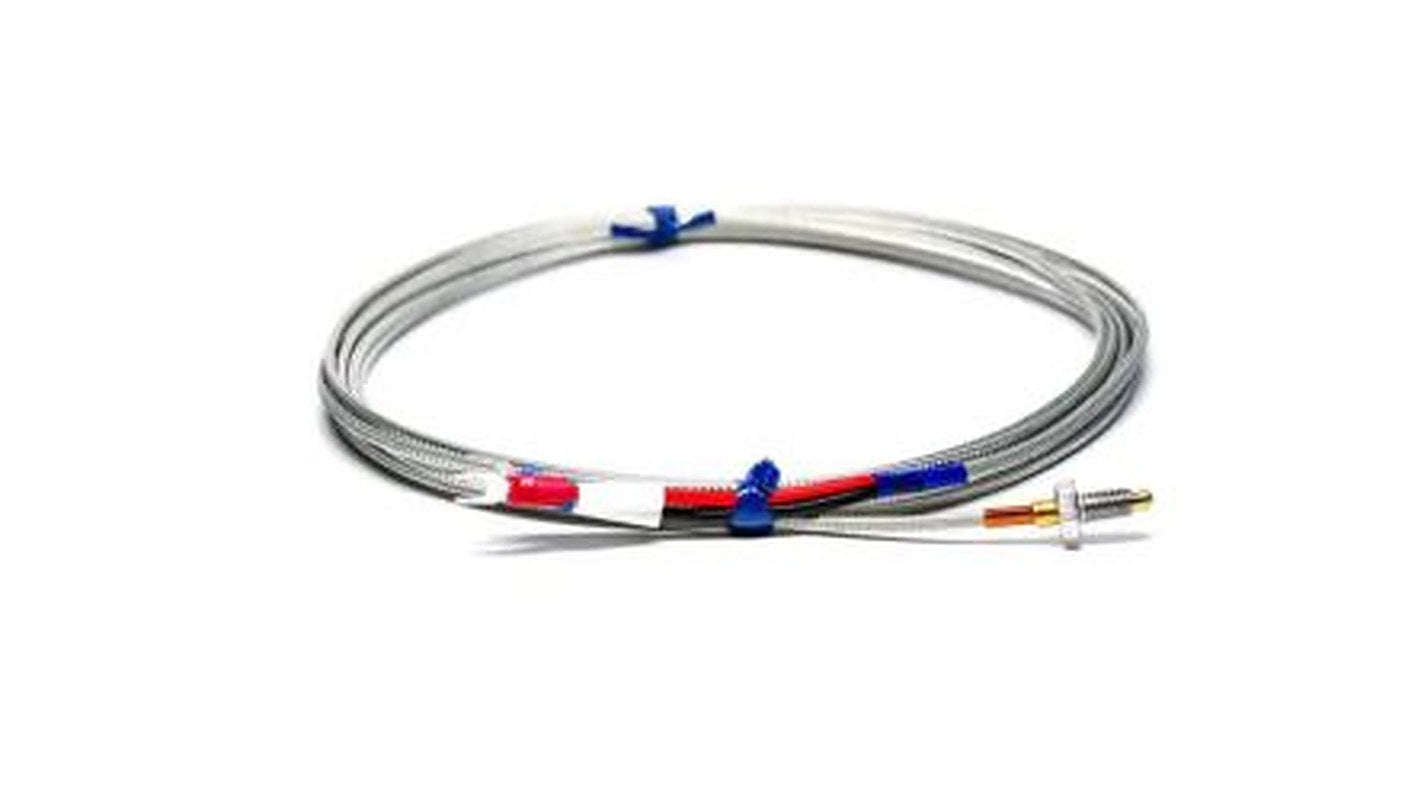 Omron E52 Type K Thermocouple 3 cm Length, 3.8 mm Diameter, 0 °C → 400 °C Max