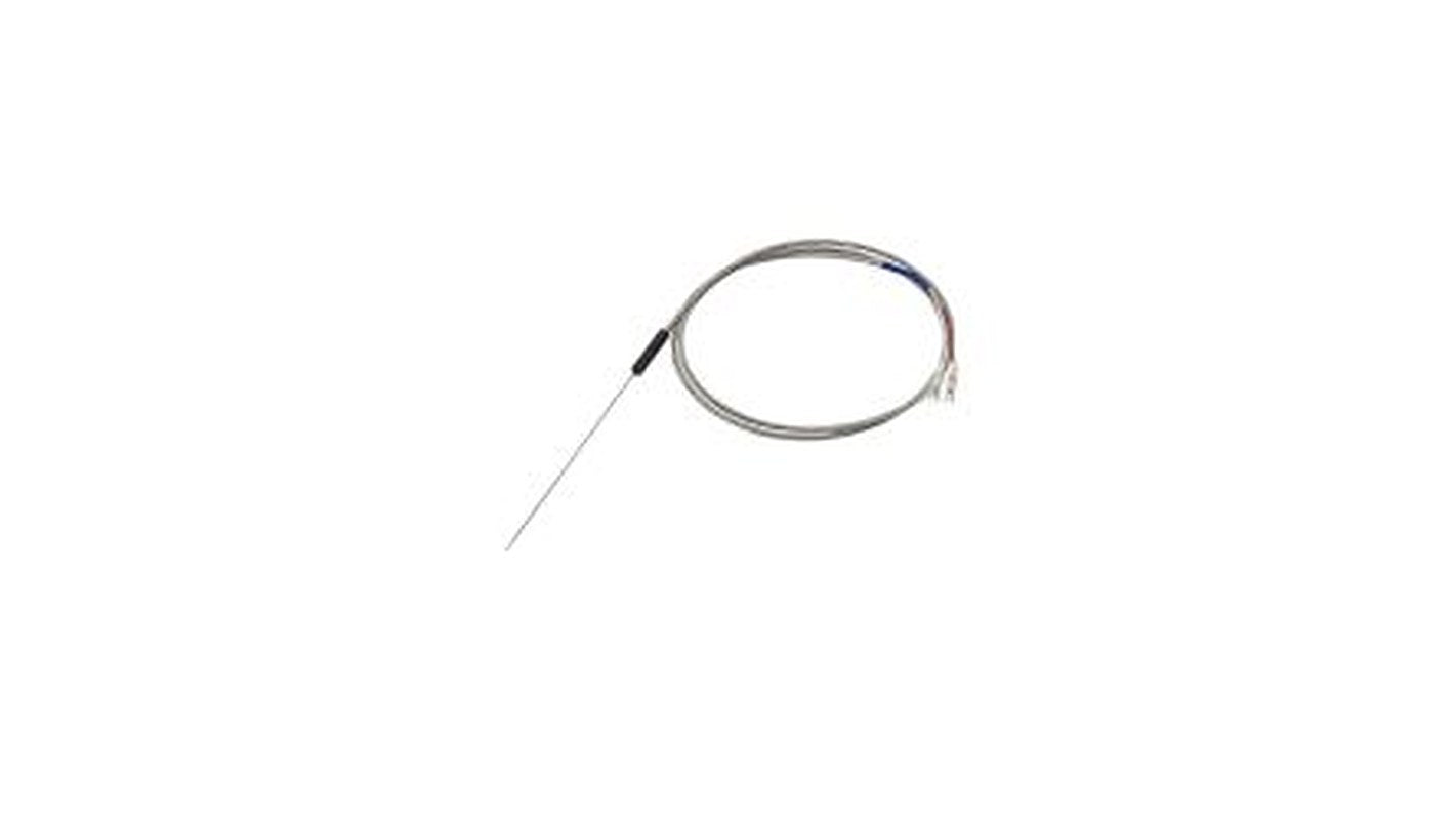 Omron E52 Type PT100 Thermocouple 6.5 cm Length, 6 mm Diameter, -50 °C → 180 °C Max