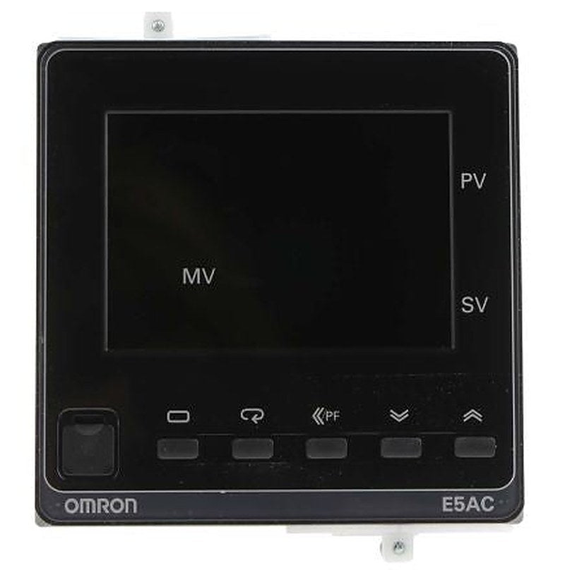 Omron E5AC Panel Mount PID Temperature Controller 2 Input, 4 Output Linear 240V ac On-Off