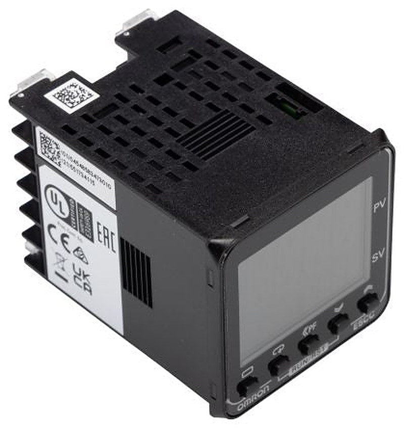 Omron E5CC DIN Rail PID Temperature Controller 4 Input, 4 Output Solid State Relay, Logic, SSR 240V ac On-Off