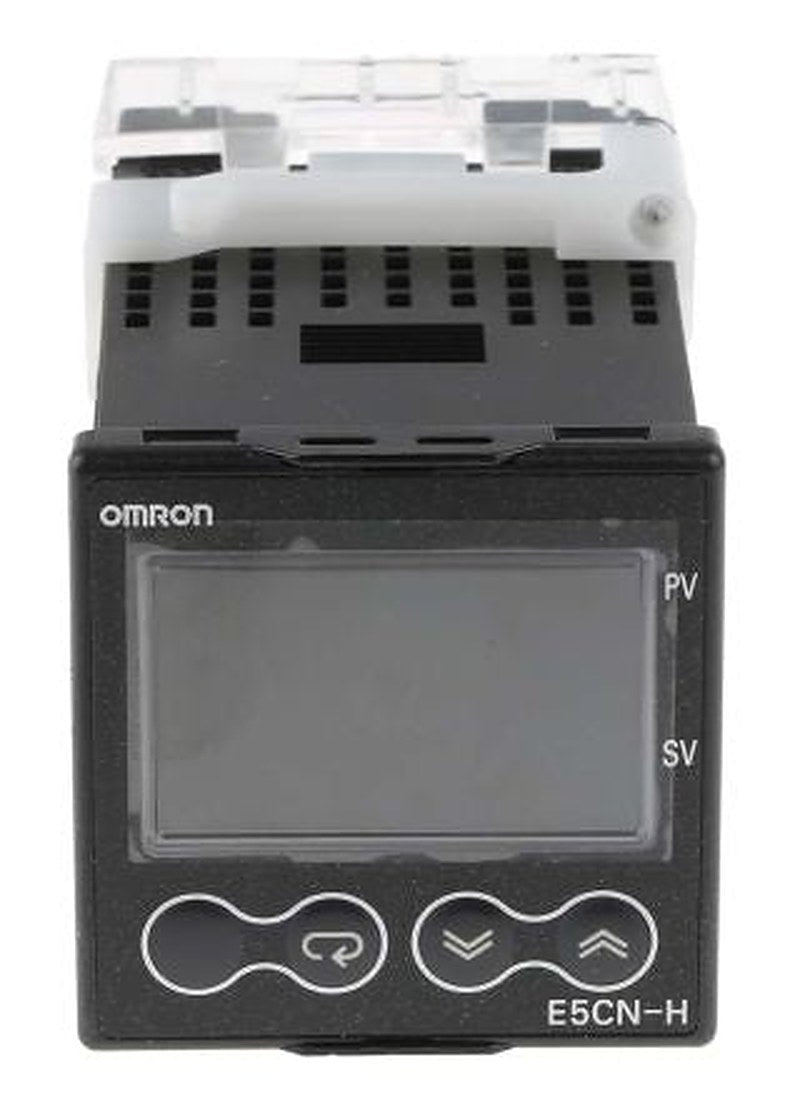 Omron E5CN-H Panel Mount PID Temperature Controller 2 Input, 2 Output Solid State Relay, SSR, Logic 240V ac PID, 2-PID