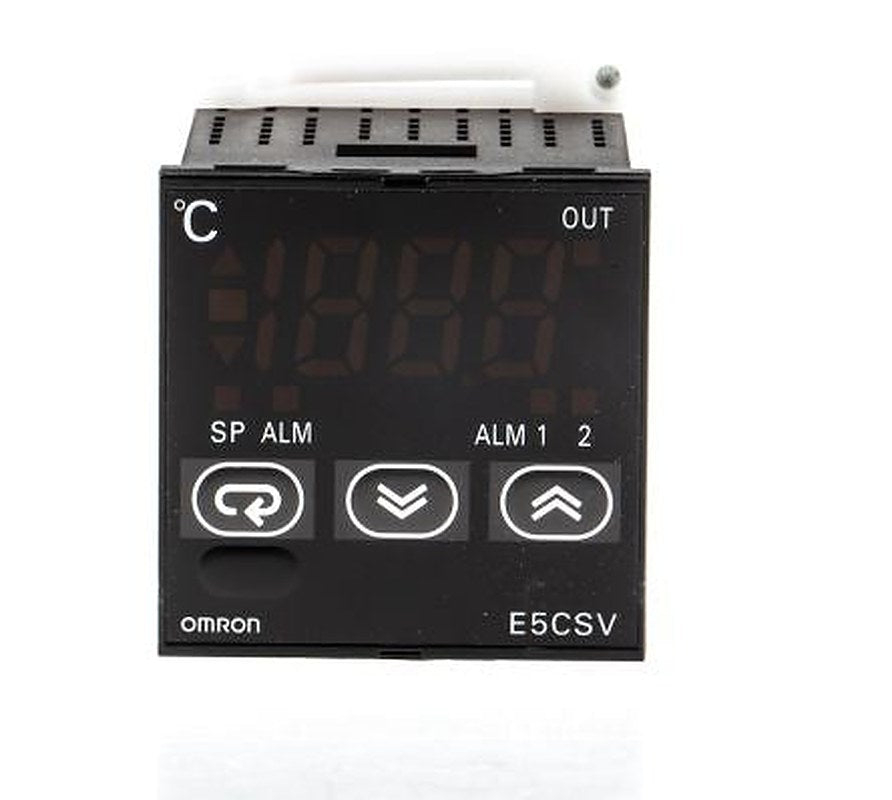 Omron E5CSV Panel Mount PID Temperature Controller 1 Input, 2 Output Relay 240V ac PID Controller