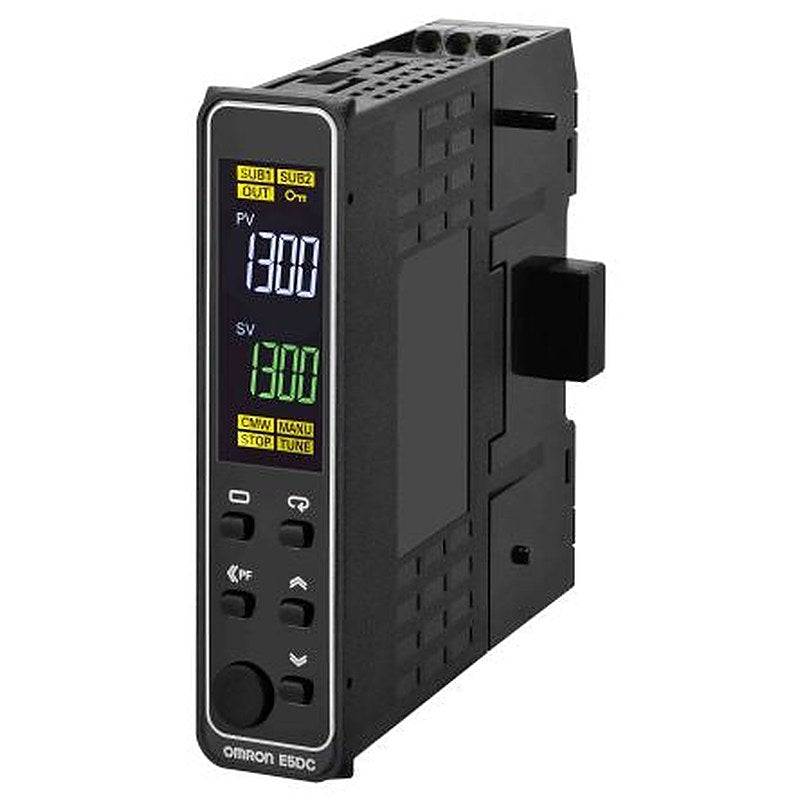 Omron E5DC DIN Rail PID Temperature Controller 1 Input Solid State Relay 24V ac/dc PID Controller