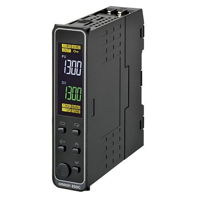 Omron E5DC DIN Rail PID Temperature Controller 1 Input Solid State Relay 24V ac/dc PID Controller