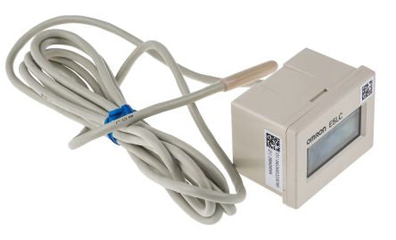 Omron E5LC Panel Mount Digital Thermometer 100V ac, 240 V ac On-Off
