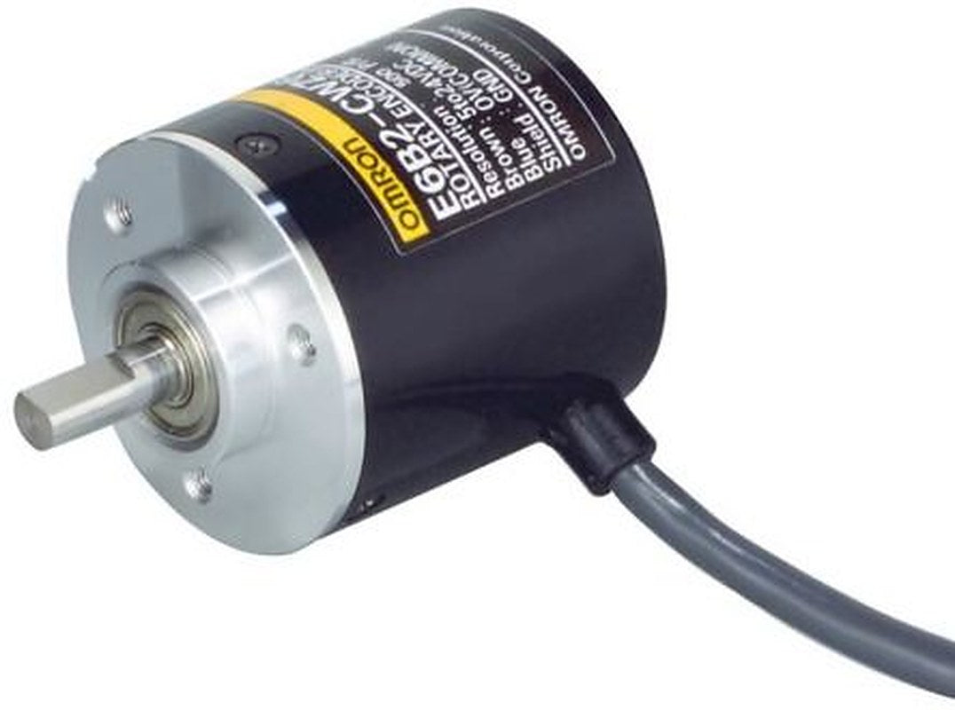 Omron E6B2-C Series Incremental Incremental Encoder 24V, 500 ppr ppr, PNP Open Collector Signal, 6 mm Shaft