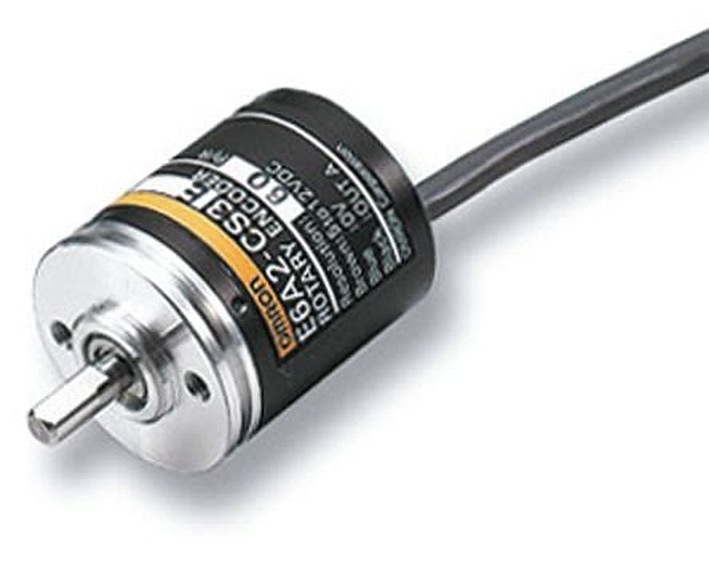 Omron E6C2 Series Incremental Incremental Encoder 5V dc, 1000 ppr ppr, Line Driver Signal, 6 mm Shaft