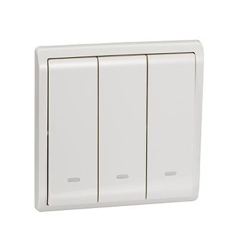 Pieno - 16A 250V - 3 gang 1 way switch with fluorescent locator (Pieno) is a Schneider Electric product. Designed for reliable performance and long service life. Available across Iraq — contact us for pricing and delivery options.