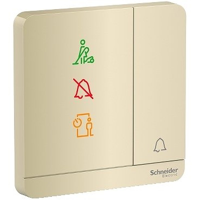Push Button, AvatarOn, for doorbell, DND, PCU, PW, Wine Gold (Push Button AvatarOn) is a Schneider Electric product. Designed for reliable performance and long service life. Available across Iraq — contact us for pricing and delivery options.