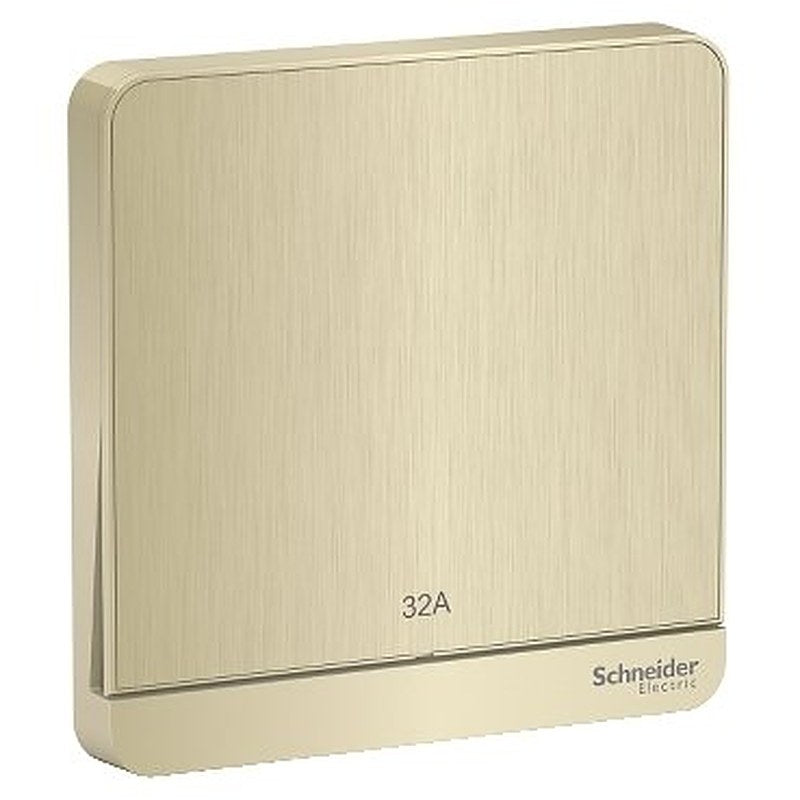AvatarOn, switch, 32A, 250V, 2P, LED, Metal Gold Hairline (AvatarOn switch) is a Schneider Electric product. Designed for reliable performance and long service life. Available across Iraq — contact us for pricing and delivery options.