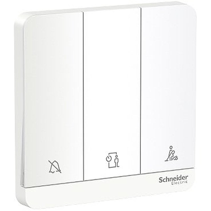 AvatarOn, 3 switches, 16AX, 250V, 1 way, LED, White (AvatarOn 3 switches) is a Schneider Electric product. Designed for reliable performance and long service life. Available across Iraq — contact us for pricing and delivery options.