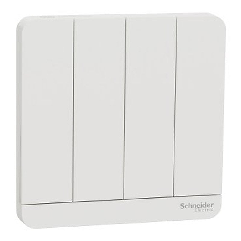 AvatarOn, 4 switches, 16AX, 250V, 1 way, Antibacterial, white (AvatarOn 4 switches) is a Schneider Electric product. Designed for reliable performance and long service life. Available across Iraq — contact us for pricing and delivery options.