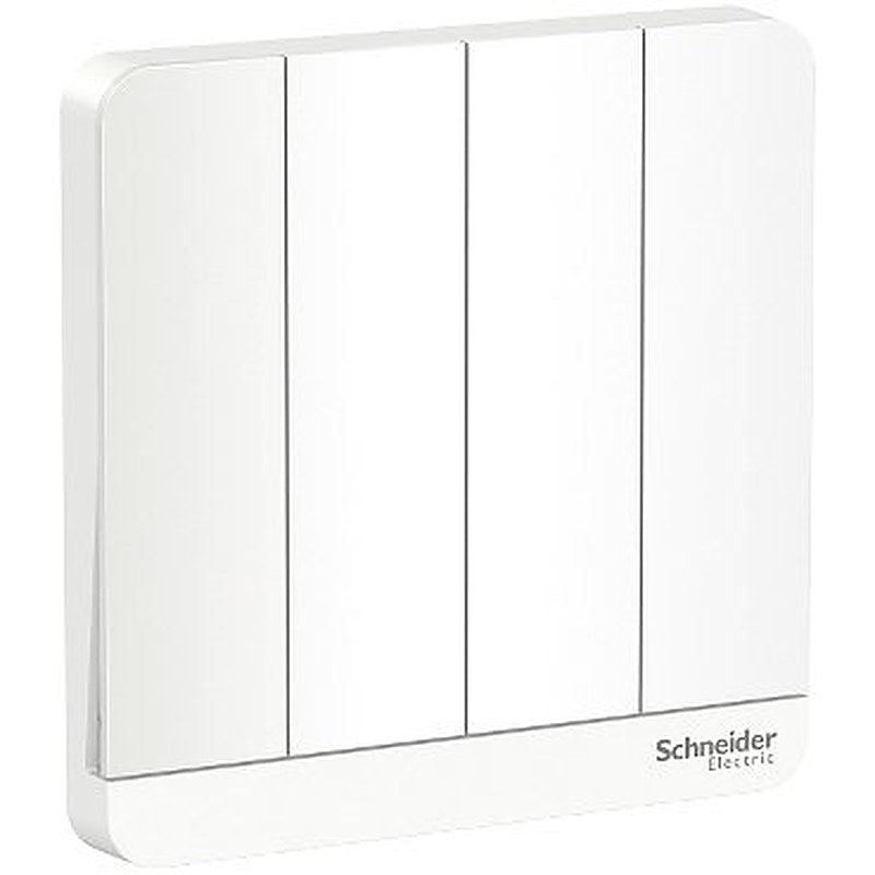 AvatarOn, 4 switches, 16AX, 250V, 1 way, White (AvatarOn 4 switches) is a Schneider Electric product. Designed for reliable performance and long service life. Available across Iraq — contact us for pricing and delivery options.