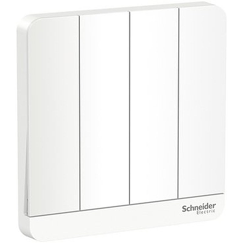 AvatarOn, 4 switches, 16AX, 250V, 1 way, LED, White (AvatarOn 4 switches) is a Schneider Electric product. Designed for reliable performance and long service life. Available across Iraq — contact us for pricing and delivery options.