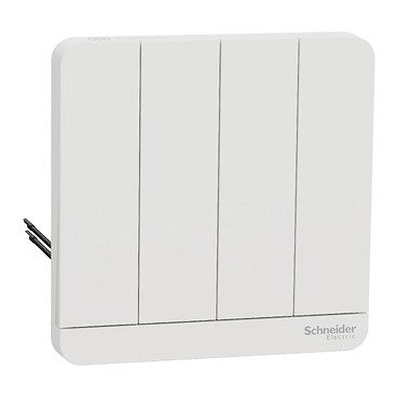 AvatarOn, 4 switches, 16AX, 250V, 2 way, LED, Antibacterial, white (AvatarOn 4 switches) is a Schneider Electric product. Designed for reliable performance and long service life. Available across Iraq — contact us for pricing and delivery options.