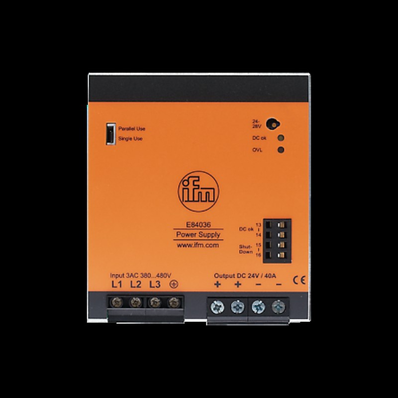 ifm electronic E84 Switch Mode Power Supply Switch Mode Power Supply 480V ac AC Input 28V, 60 A Output DC 960 W