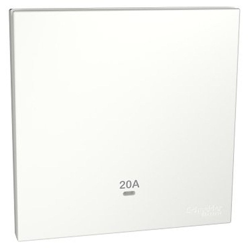 Double Pole Switch with LED, AvatarOn C, 20A, 250V, 2 way, 1 gang, white (Double Pole Switch with LED AvatarOn C) is a Schneider Electric product. Designed for reliable performance and long service life. Available across Iraq — contact us for pricing and delivery options.