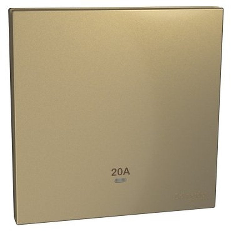 Double Pole Switch with LED, AvatarOn C, 20A, 250V, 2 way, 1 gang, wine gold (Double Pole Switch with LED AvatarOn C) is a Schneider Electric product. Designed for reliable performance and long service life. Available across Iraq — contact us for pricing and delivery options.