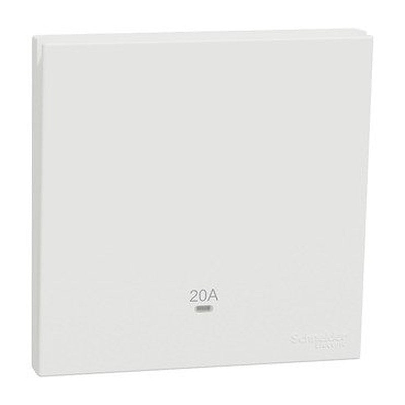 Double Pole Switch with LED, AvatarOn C, 20A, 250V, 1 gang, white (Double Pole Switch with LED AvatarOn C) is a Schneider Electric product. Designed for reliable performance and long service life. Available across Iraq — contact us for pricing and delivery options.