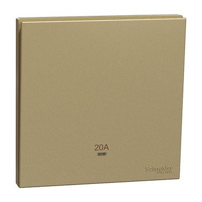 Double Pole Switch with LED, AvatarOn C, 20A, 250V, 1 gang, wine gold (Double Pole Switch with LED AvatarOn C) is a Schneider Electric product. Designed for reliable performance and long service life. Available across Iraq — contact us for pricing and delivery options.