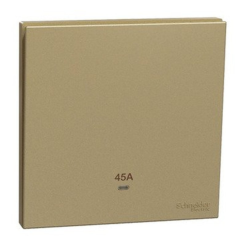 Double Pole Switch with LED, AvatarOn C, 45A, 250V, 1 gang, wine gold (Double Pole Switch with LED AvatarOn C) is a Schneider Electric product. Designed for reliable performance and long service life. Available across Iraq — contact us for pricing and delivery options.