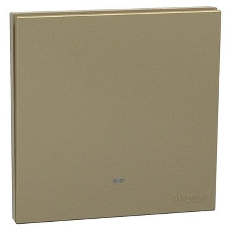 Momentary switch, AvatarOn C, 10A 250V, 1 gang, with fluorescent lamp, wine gold (Momentary switch AvatarOn C) is a Schneider Electric product. Designed for reliable performance and long service life. Available across Iraq — contact us for pricing and delivery options.