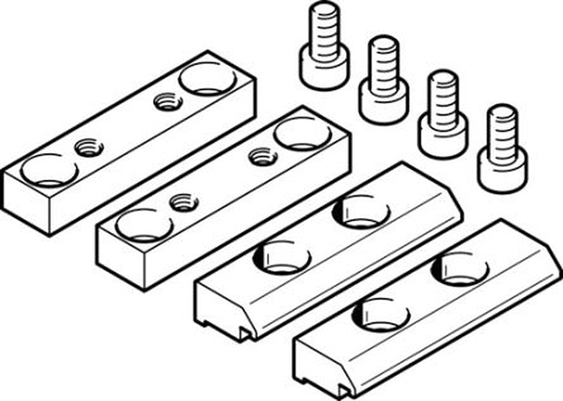 Festo Mounting Bracket EAHF-G1-45-P, For Use With Thermocouple or PRT Probe