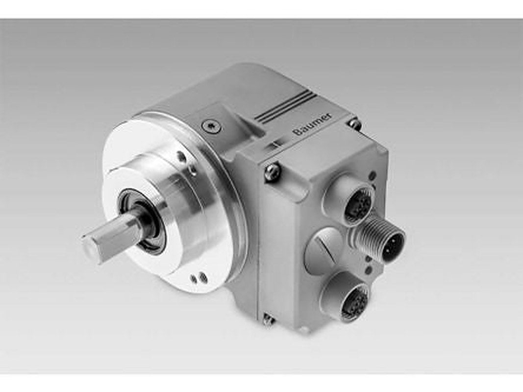 Baumer EAL580 Series Optical Absolute Encoder 30V dc, Analogue Signal, Solid Type, 10 mm Shaft