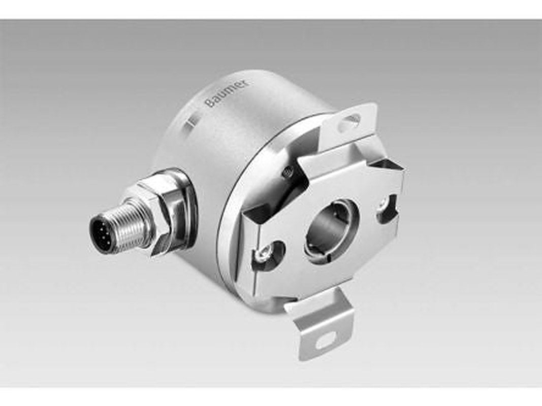 Baumer EAM580 Series Magnetic Absolute Encoder 30V dc, 4096 ppr ppr, Push Pull Signal, Hollow Type, 12 mm Shaft