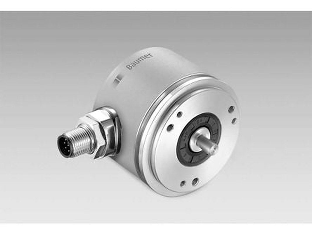 Baumer EAM580 Series Magnetic Absolute Encoder 30V dc, Push Pull Signal, Solid Type, 6 mm Shaft