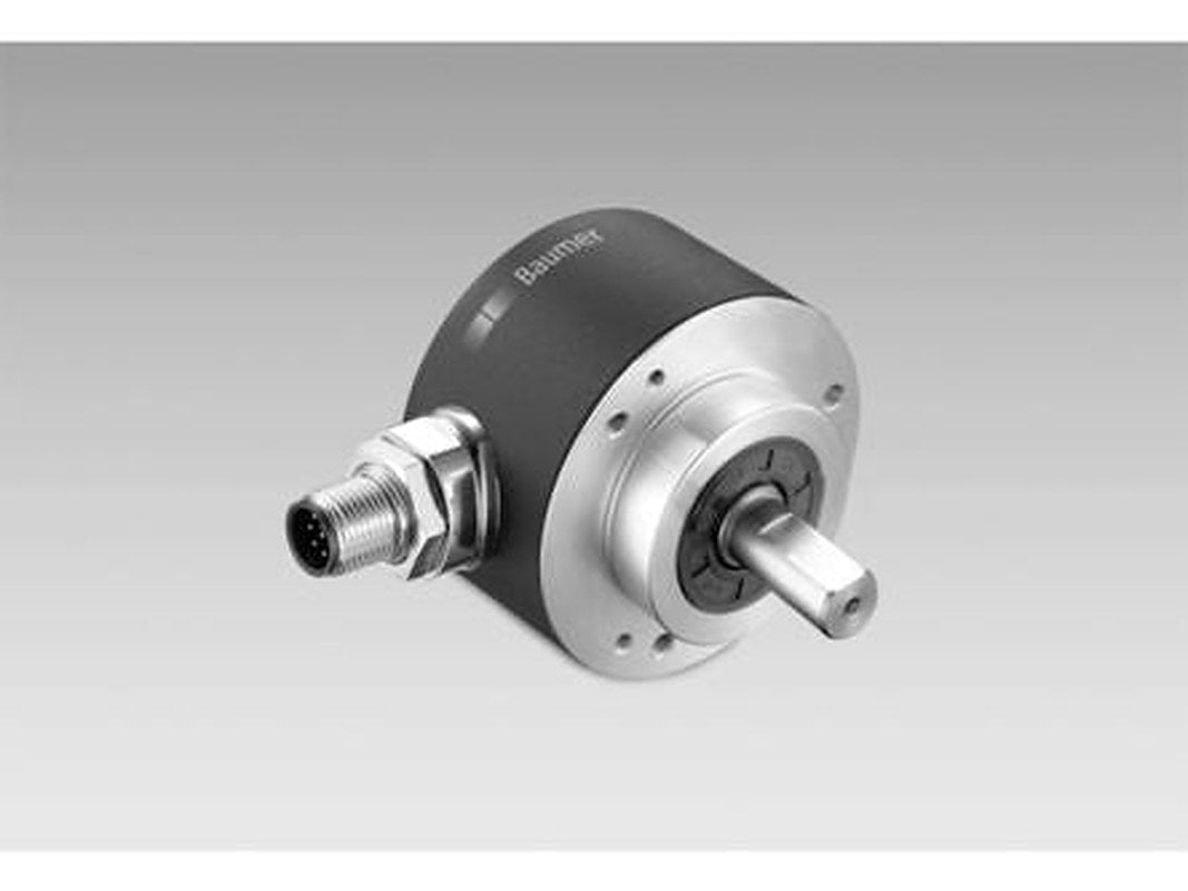 Baumer EAM580 Series Magnetic Absolute Encoder 30V dc, Push Pull Signal, Solid Type, 10 mm Shaft
