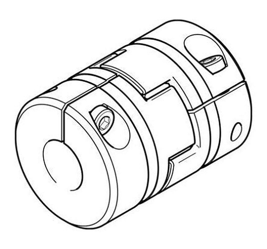 Festo Coupling EAMC-65-90-XX-25, For Use With Thermocouple or PRT Probe