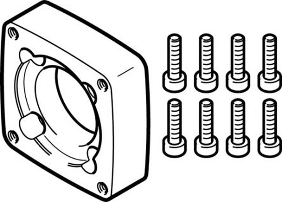 Festo Flange EAMF-A Series Flange for Use with Motor Mounting
