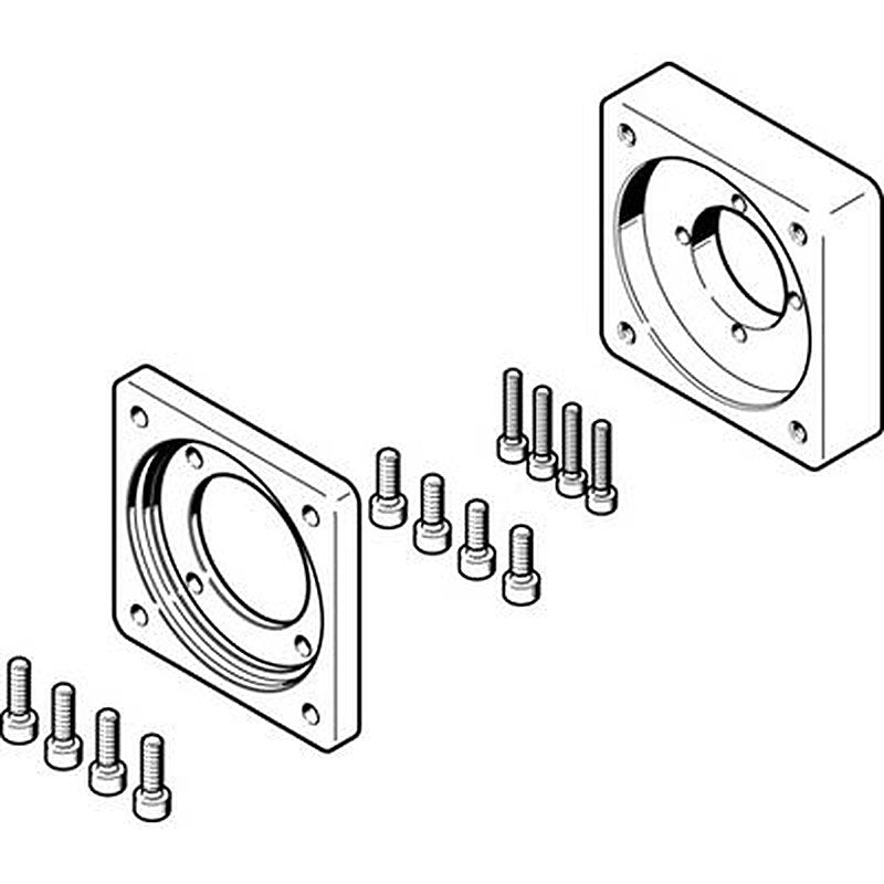 Festo Flange EAMF-A Series Flange for Use with Motor Mounting