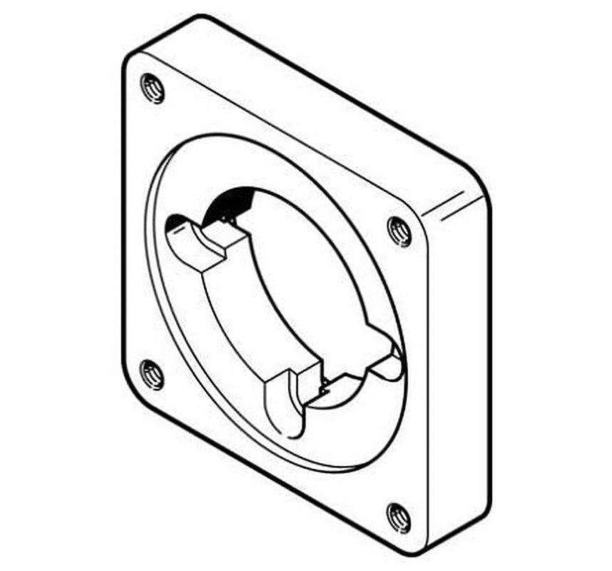 Festo Flange EAMF Series Flange for Use with Thermocouple or PRT Probe,533140