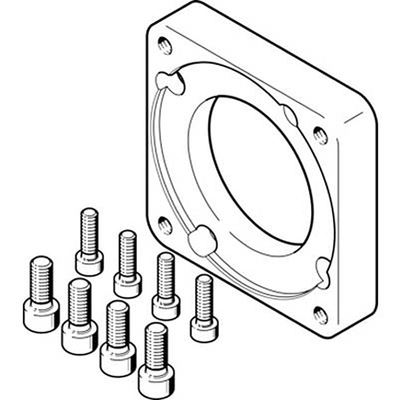 Festo Flange EAMF-A Series Flange for Use with Motor Mounting