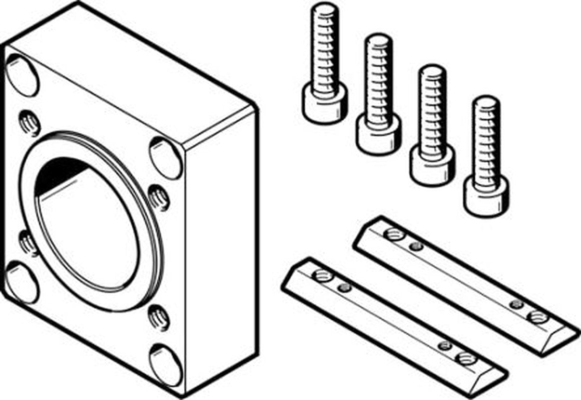 Festo Coupling EAMK Series Coupling for Use with Motor Mounting