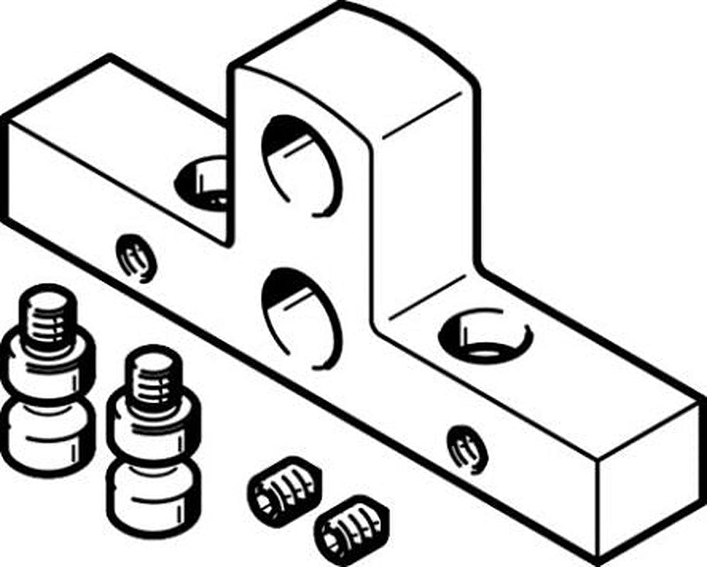 Festo, EAPS Series Sensor Mounting Bracket for Use with Thermocouple or PRT Probe, RoHS Compliant Standard