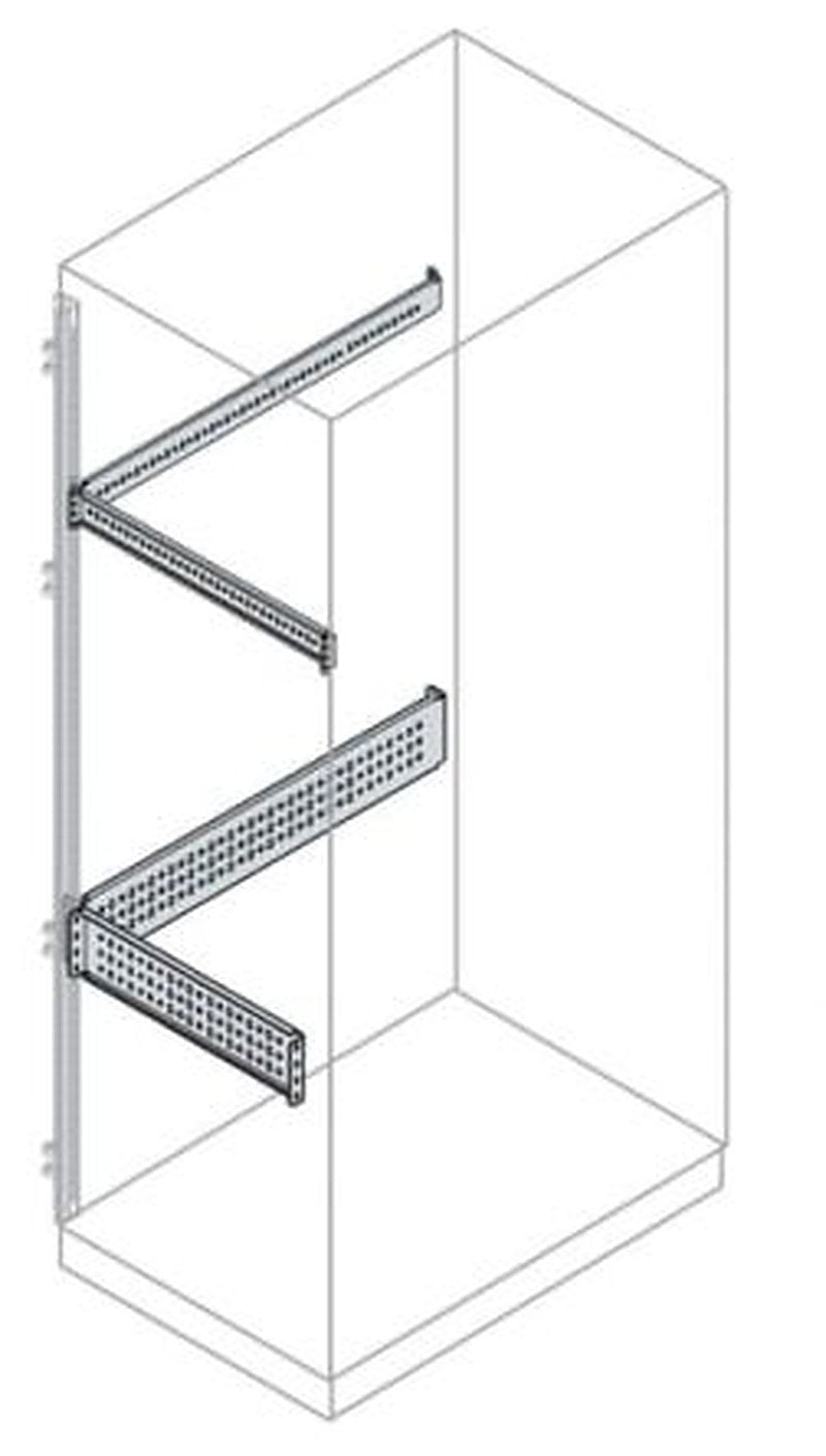 ABB AM2 Series Steel Cross Piece Rail, 100mm W, 100 mm H, 600 mm L For Use With IS2 Enclosures For Automation, AM2