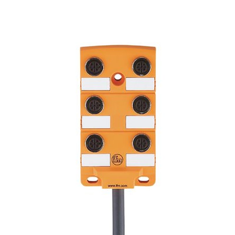 ifm electronic EBC Series Sensor Box, 6 Port, 10 m