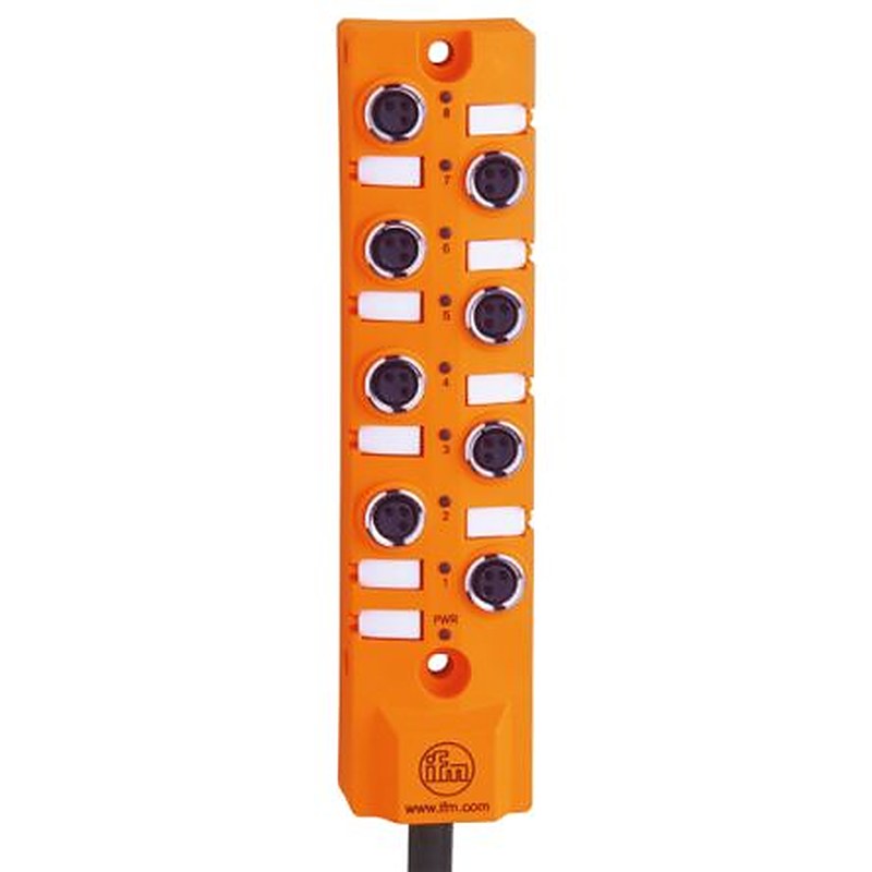 ifm electronic EBC Series Sensor Box, 8 Port, 10 m