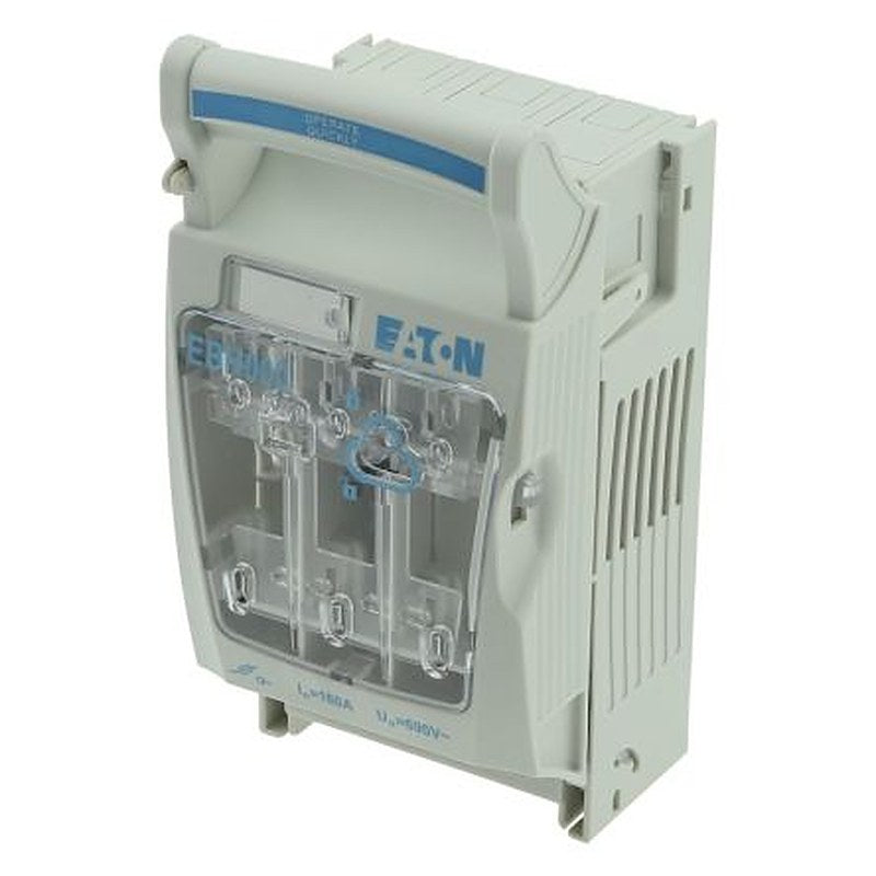 Eaton 160A Fuse Holder, 3P-Pole for NH0, 690V