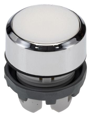 ABB MP1 Series White Momentary Push Button Head, 22.5 mm Cutout, IP66