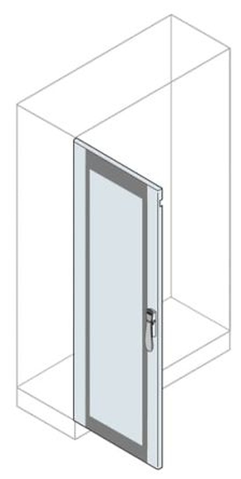 ABB AM2 Series Steel RAL 7035 Double Door, 800 mm H, 800mm W, 2 m L for Use with IS2 Enclosures